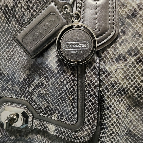 Coach Campbell Purse Exotic Leather - Picture 6 of 6